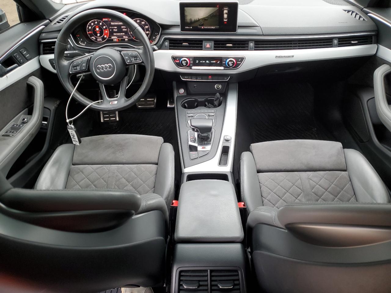 2019 Audi RS4 VIN WAUB4AF49KA116434 Copart auction photo, rear end / undercarriage damage thumbnail 8