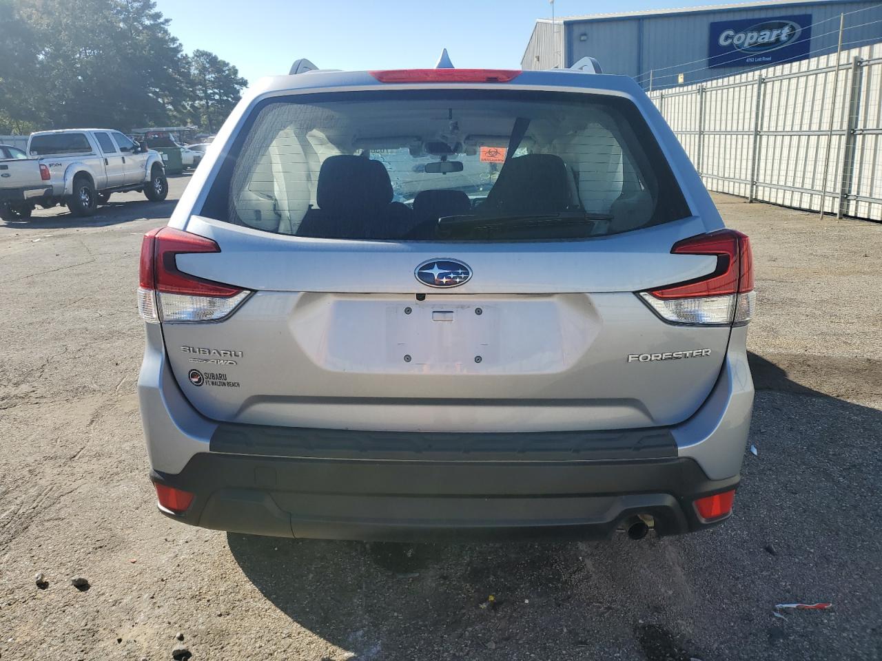 2020 Subaru Forester VIN JF2SKADC7LH608215 Copart auction photo, side / front end damage thumbnail 6