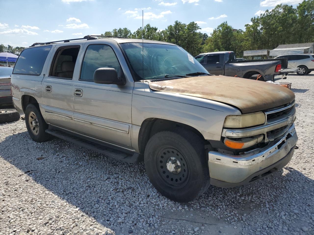 2001 Chevrolet Suburban VIN 3GNEC16T81G207325 Copart auction photo, burn - interior damage thumbnail 4