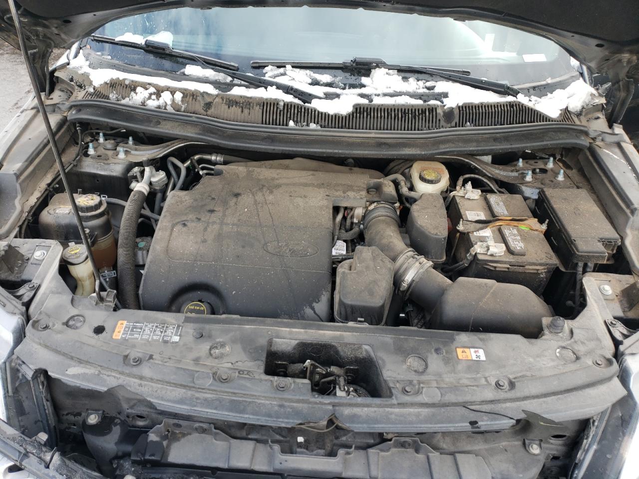 2017 Ford Explorer VIN 1FM5K7D86HGE24757 Copart auction photo, undercarriage / all over damage thumbnail 13