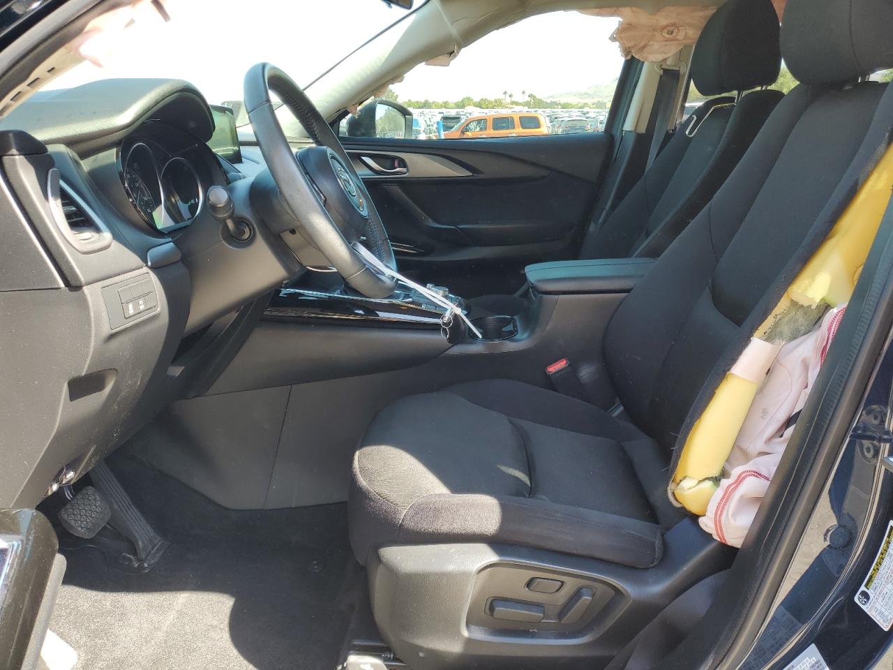 2020 Mazda CX-9 VIN JM3TCABY7L0407077 Copart auction photo, side / rear end damage thumbnail 7