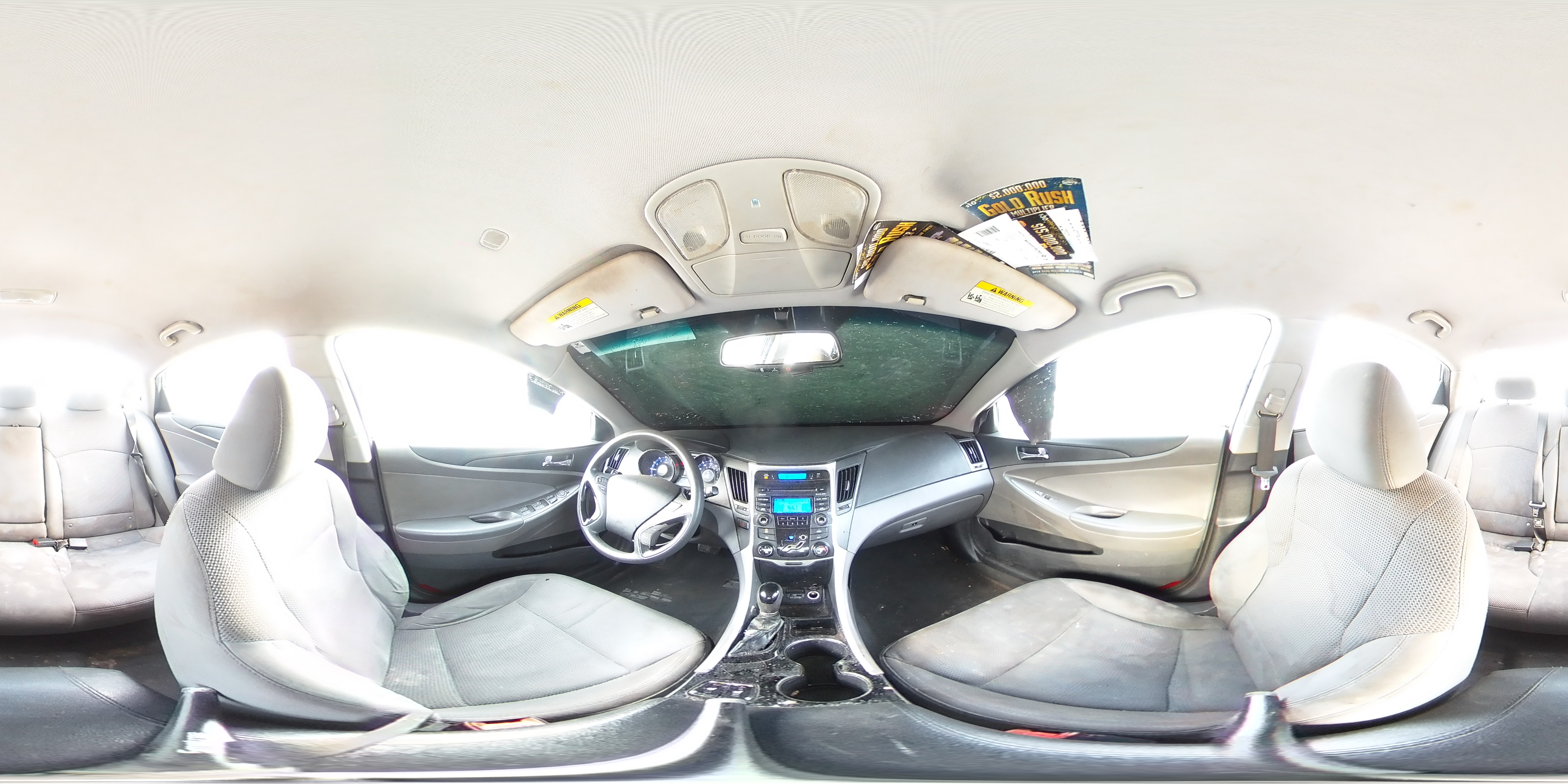 2013 Hyundai Sonata VIN 5NPEB4AC9DH640233 Copart auction photo, rear end / side damage thumbnail 13