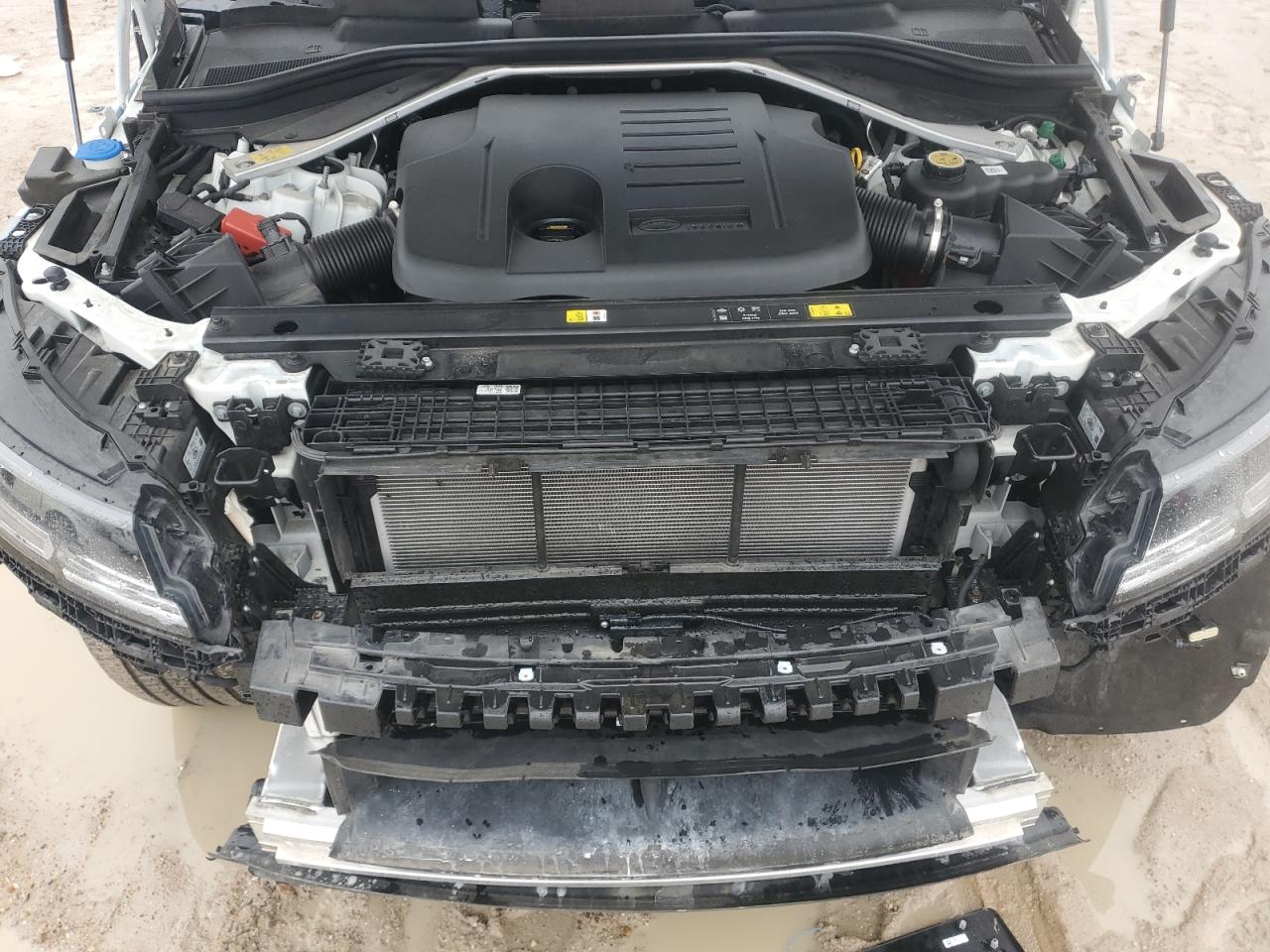 2023 Land Rover Range Rover VIN SAL1P9EU8PA108931 Copart auction photo, front end / side damage thumbnail 14