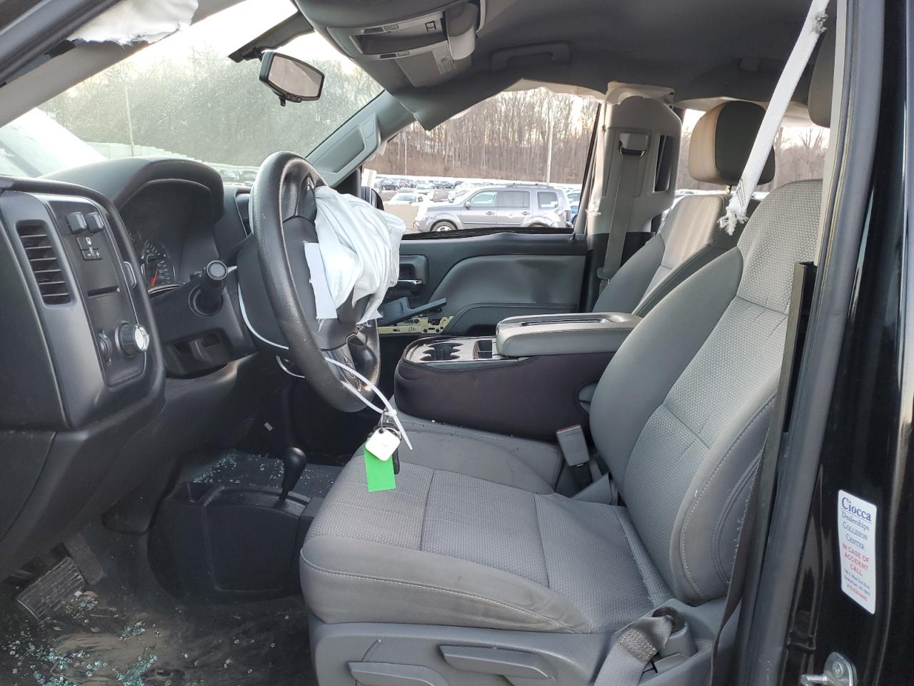 2015 Chevrolet Silverado VIN 3GCUKPEH7FG470906 Copart auction photo, all over damage thumbnail 7