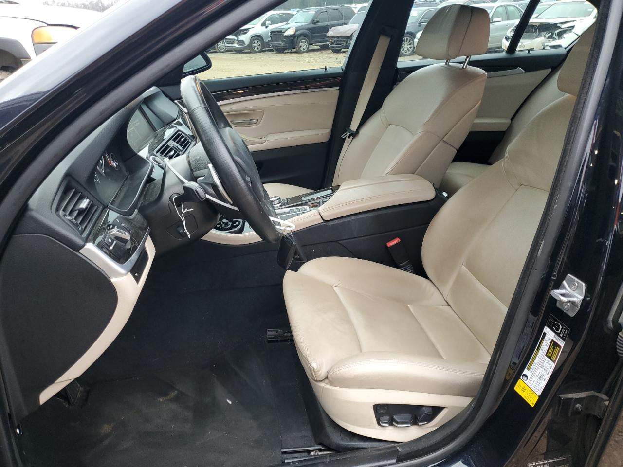 2013 BMW 5er VIN WBAFR7C54DC824682 Copart auction photo, front end damage thumbnail 7