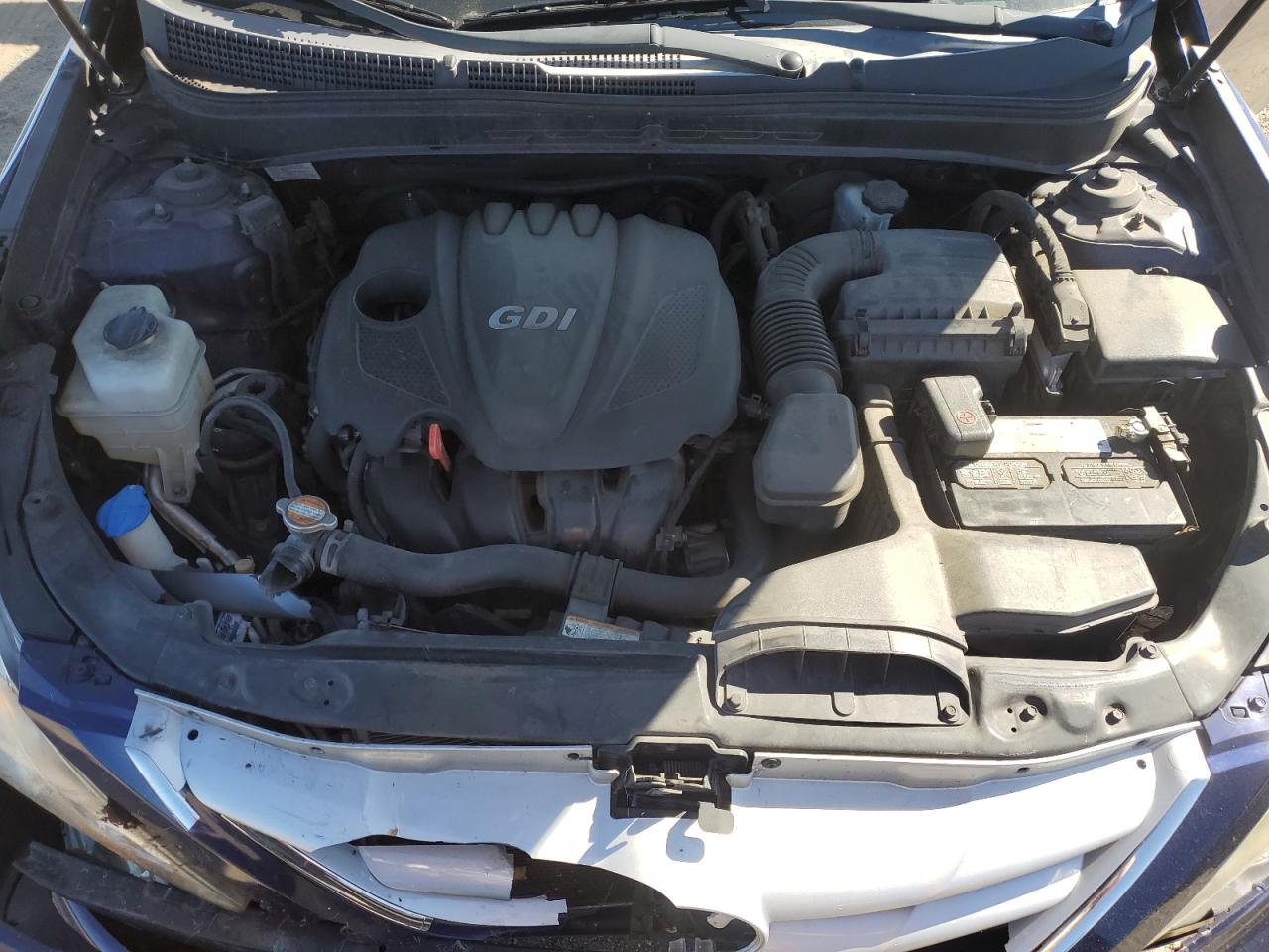 2011 Hyundai Sonata VIN 5NPEC4AC8BH036649 Copart auction photo, front end / side damage thumbnail 13