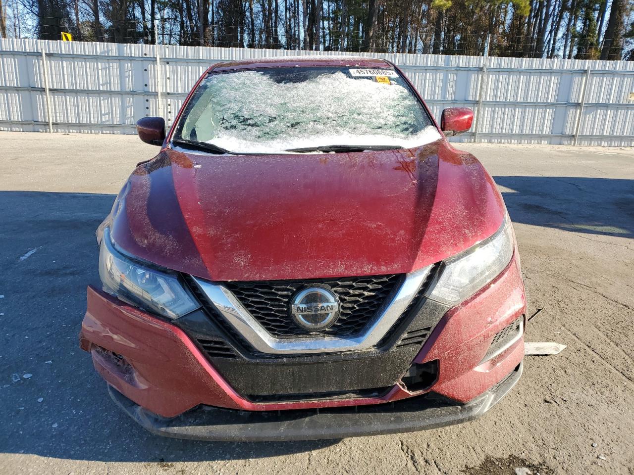 2020 Nissan Rogue VIN JN1BJ1CW0LW387312 Copart auction photo, front end / undercarriage damage thumbnail 5