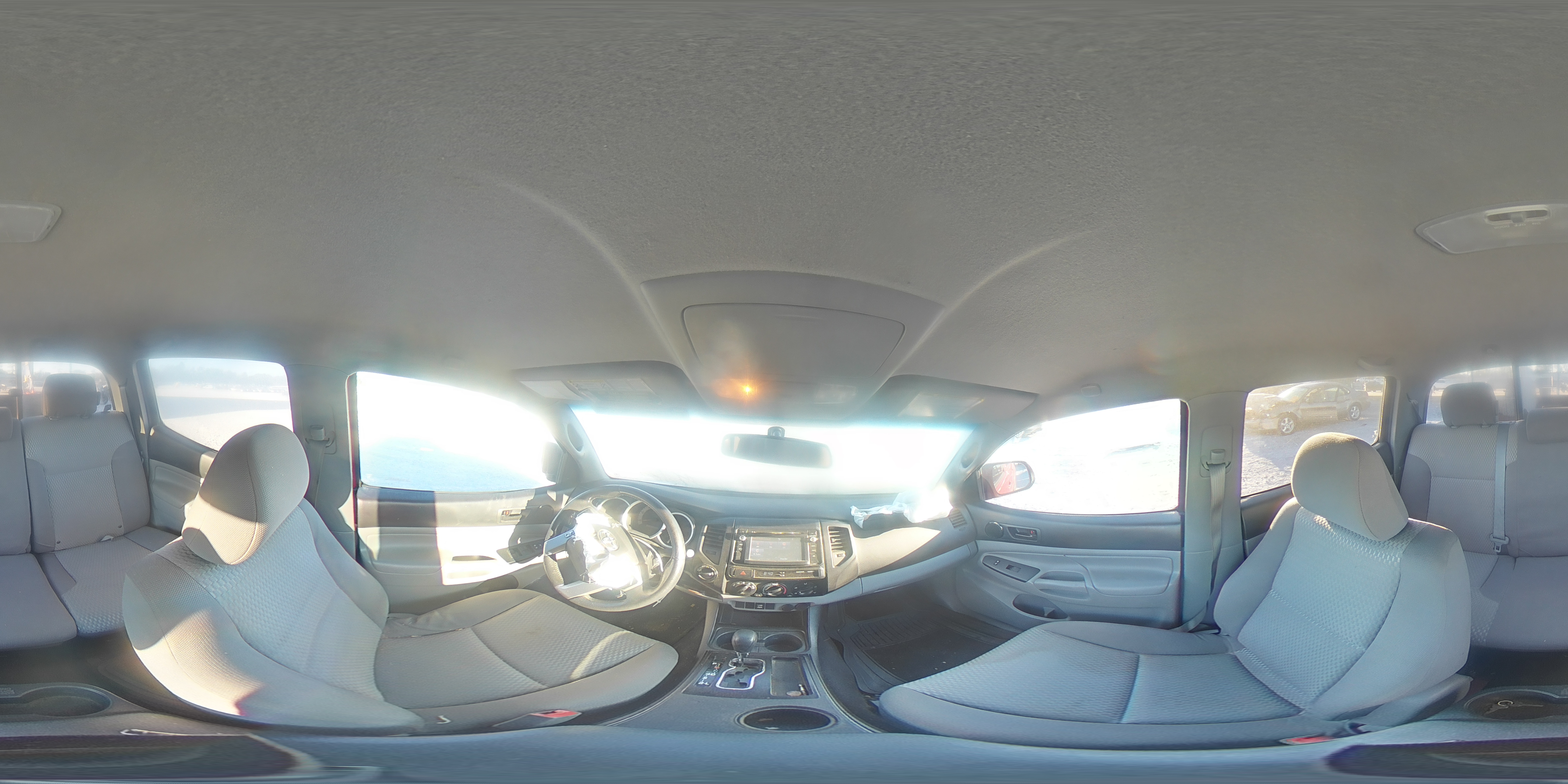 2014 Toyota Tacoma VIN 5TFLU4EN1EX106064 Copart auction photo, front end damage thumbnail 13