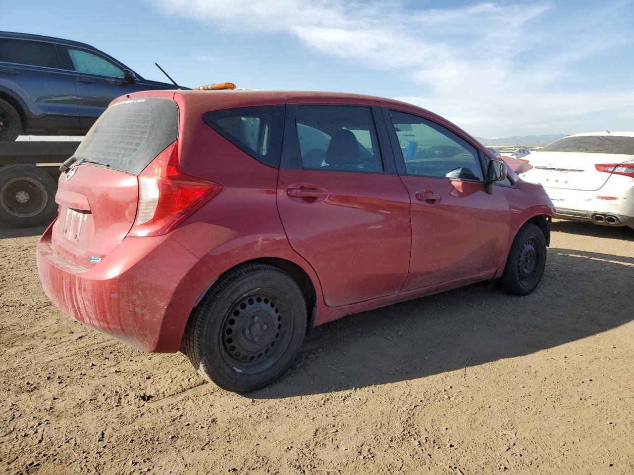 2014 Nissan Versa VIN 3N1CE2CP4EL428606 Copart auction photo, front end damage thumbnail 3