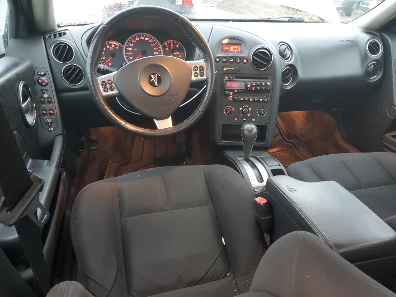 2006 Pontiac Grand Prix VIN 2G2WP552561201648 Copart auction photo, front end / side damage thumbnail 8