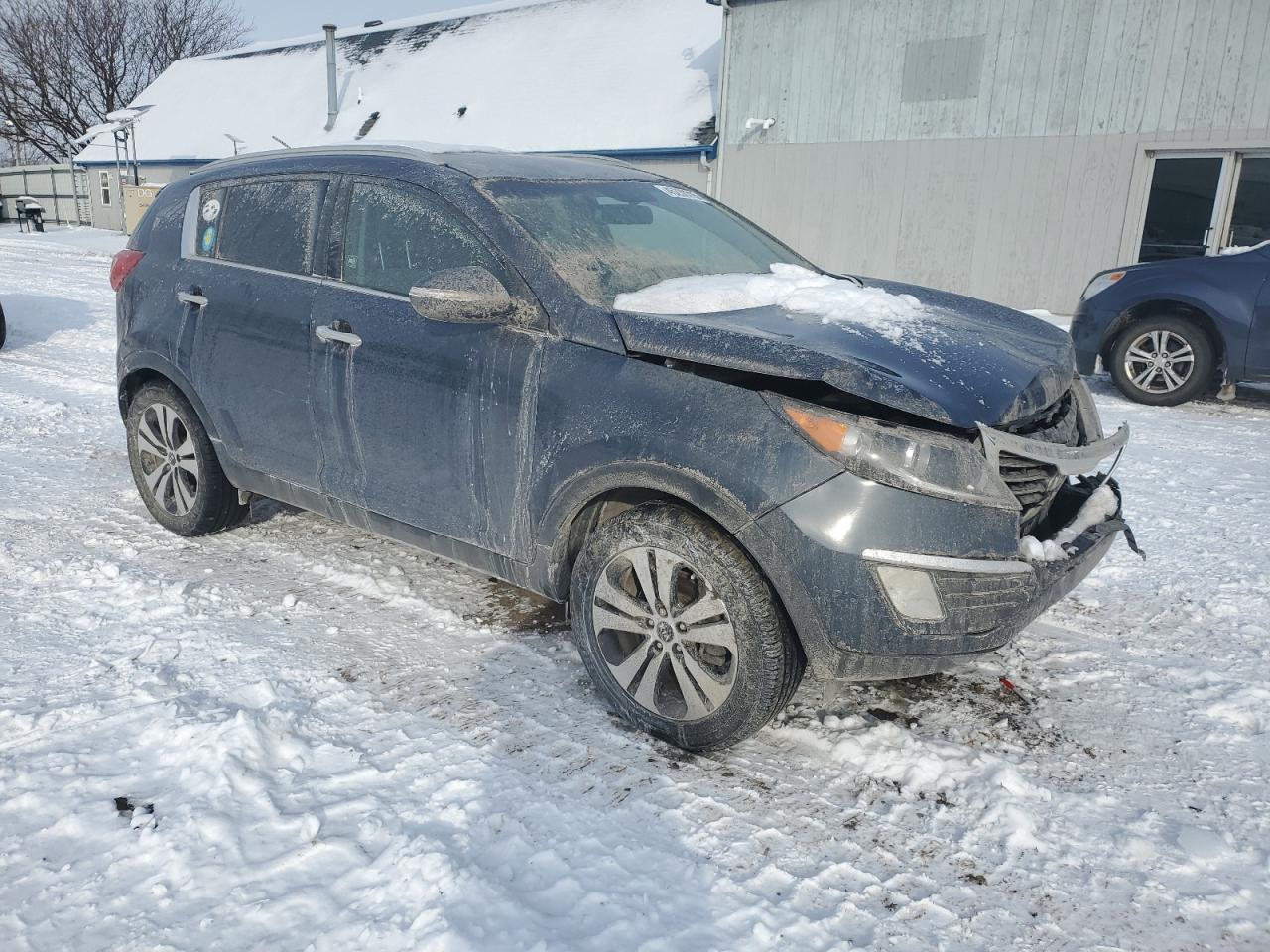 2013 KIA Sportage VIN KNDPC3A22D7419438 Copart auction photo, front end / mechanical damage thumbnail 4