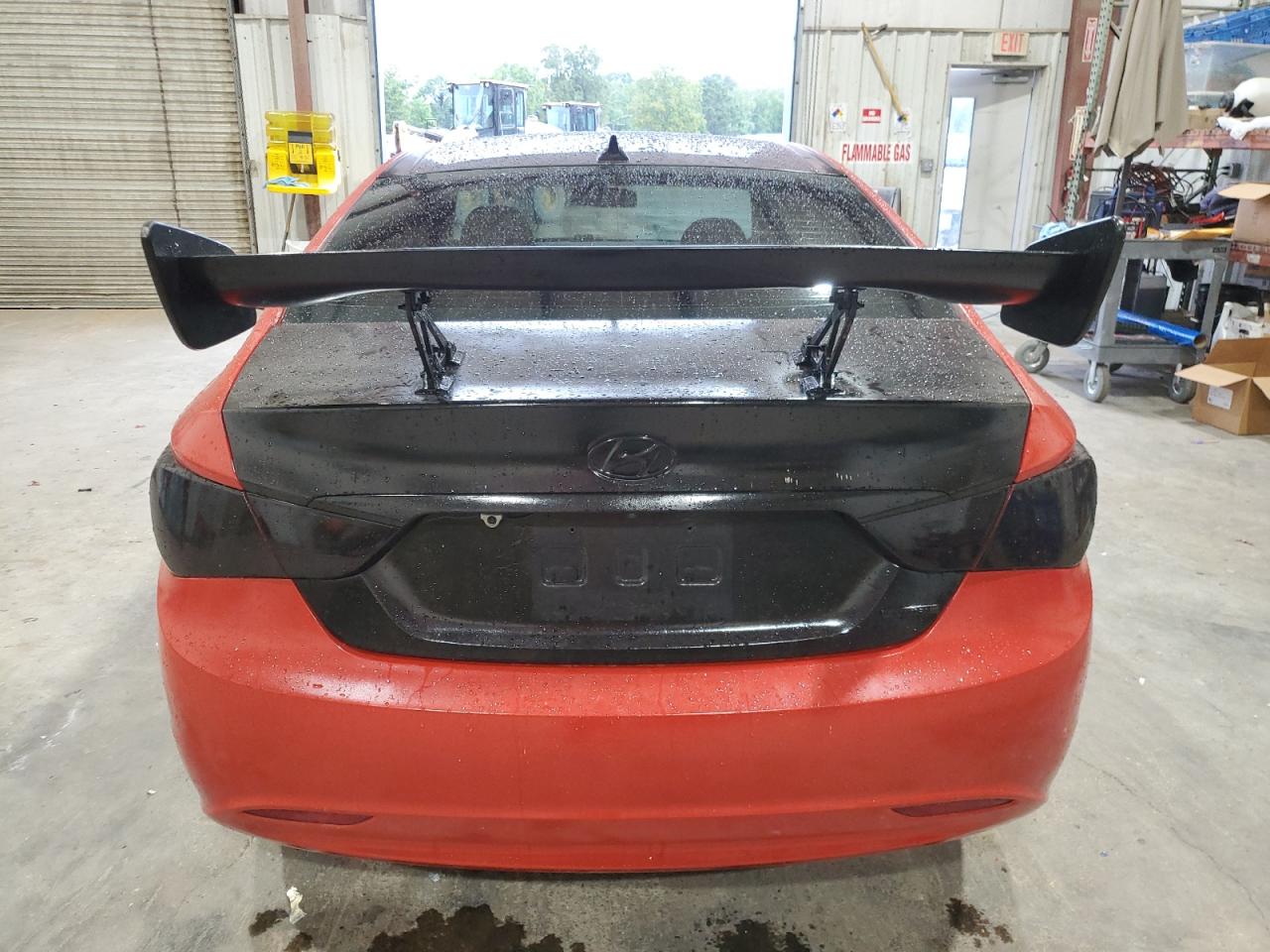 2012 Hyundai Sonata VIN 5NPEC4AC3CH392508 Copart auction photo, undercarriage / front end damage thumbnail 6