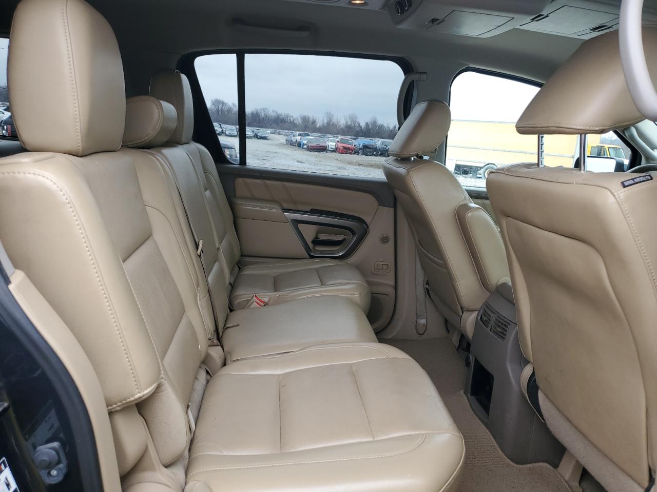 2015 Nissan Armada VIN 5N1BA0NC1FN615320 Copart auction photo, all over / front end damage thumbnail 11