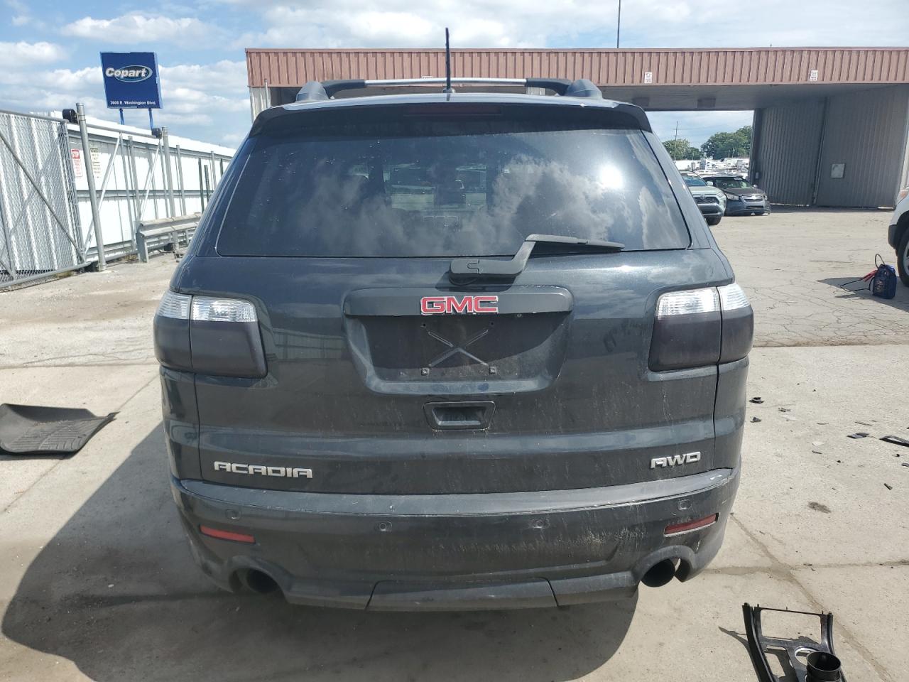 2012 GMC Acadia VIN 1GKKVTED1CJ252348 Copart auction photo, front end / minor dent/scratches damage thumbnail 6