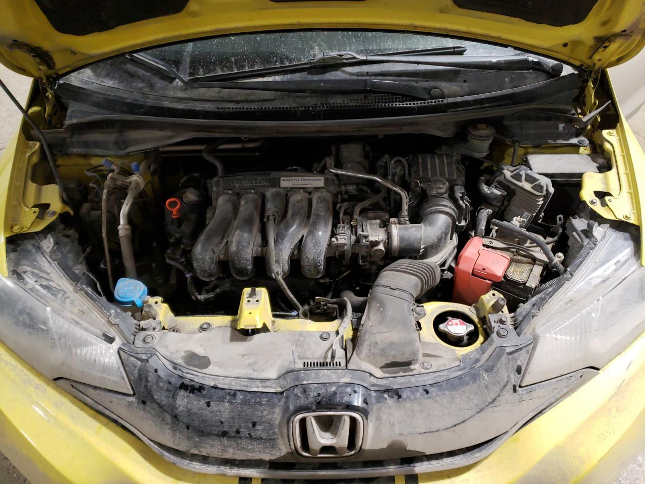 2015 Honda Fit VIN 3HGGK5H53FM723886 Copart auction photo, all over damage thumbnail 11