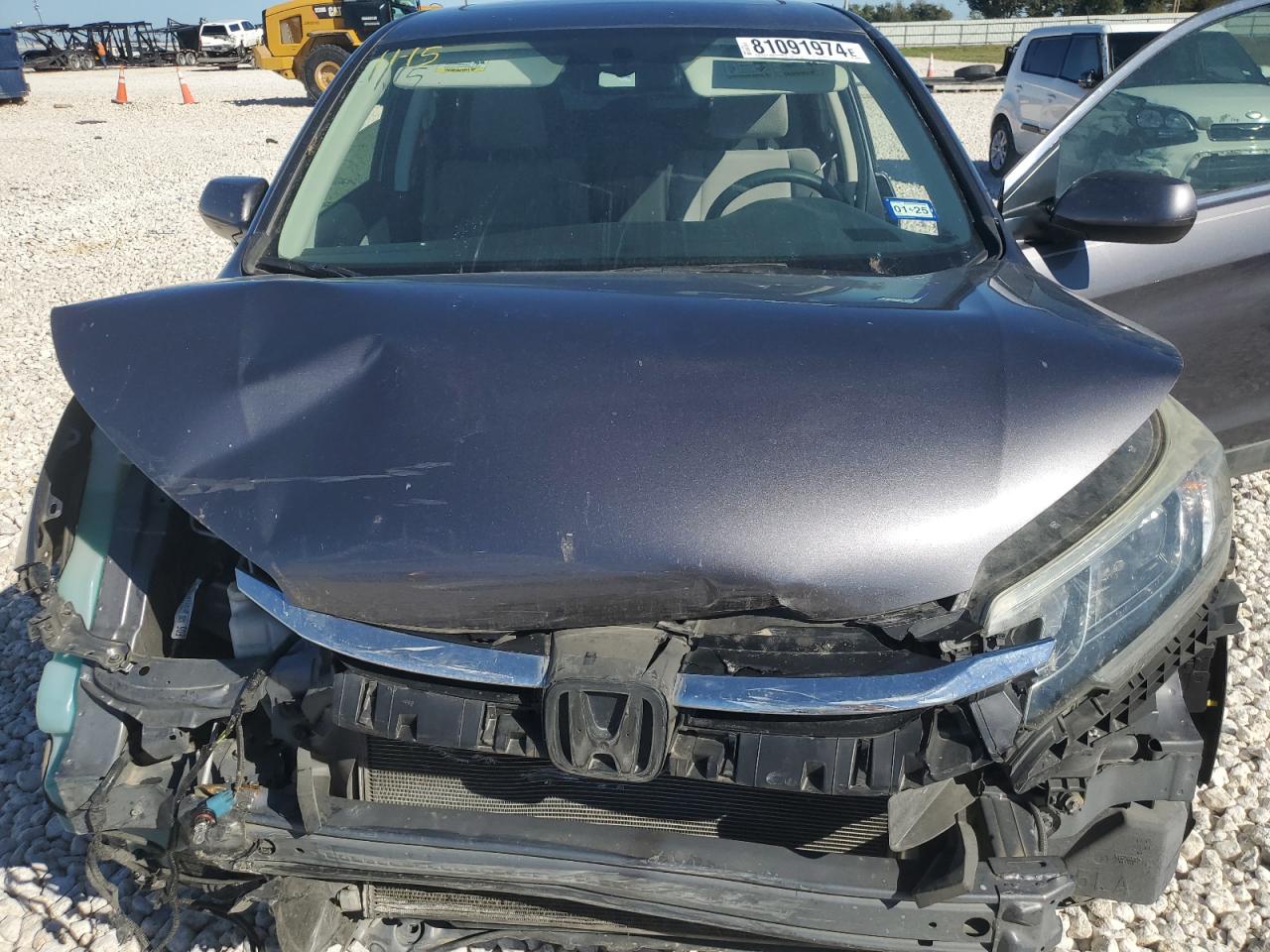 2016 Honda CR-V VIN 3CZRM3H50GG702803 Copart auction photo, front end damage thumbnail 13