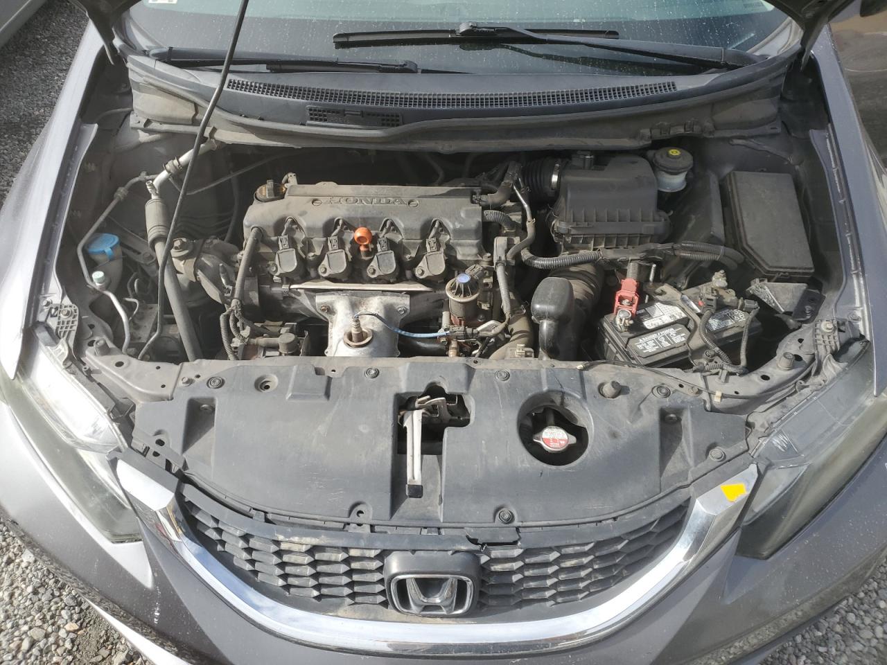 2014 Honda Civic VIN 19XFB2F54EE221165 Copart auction photo, all over damage thumbnail 11