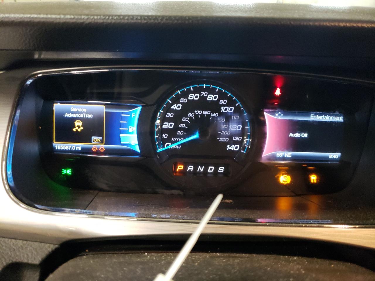 2015 Ford Taurus VIN 1FAHP2E81FG167546 Copart auction photo, front end damage thumbnail 9