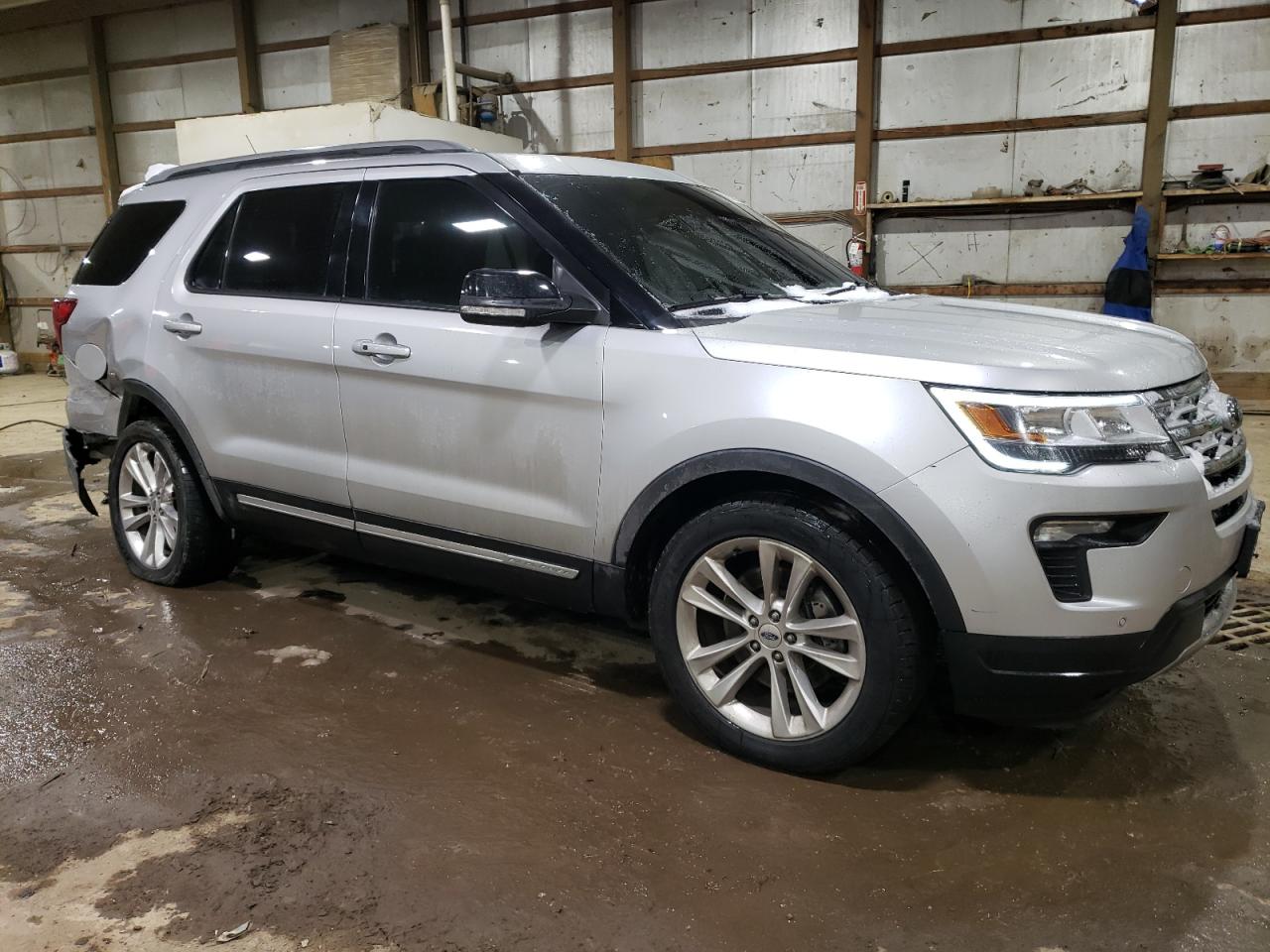 2018 Ford Explorer VIN 1FM5K8D85JGC66682 Copart auction photo, rear end / undercarriage damage thumbnail 4