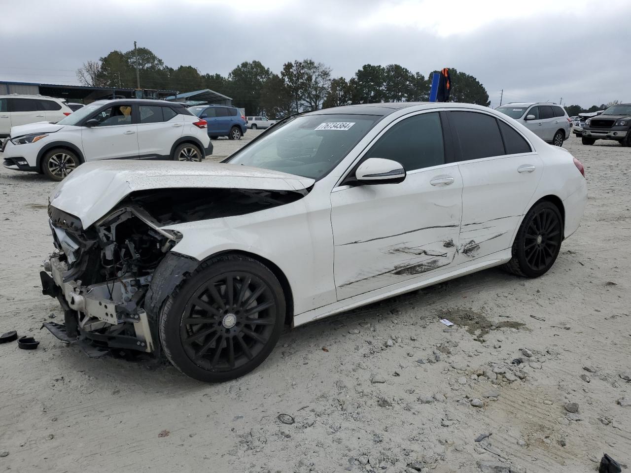 2017 Mercedes-Benz C-klasse VIN 55SWF4JB2HU207355