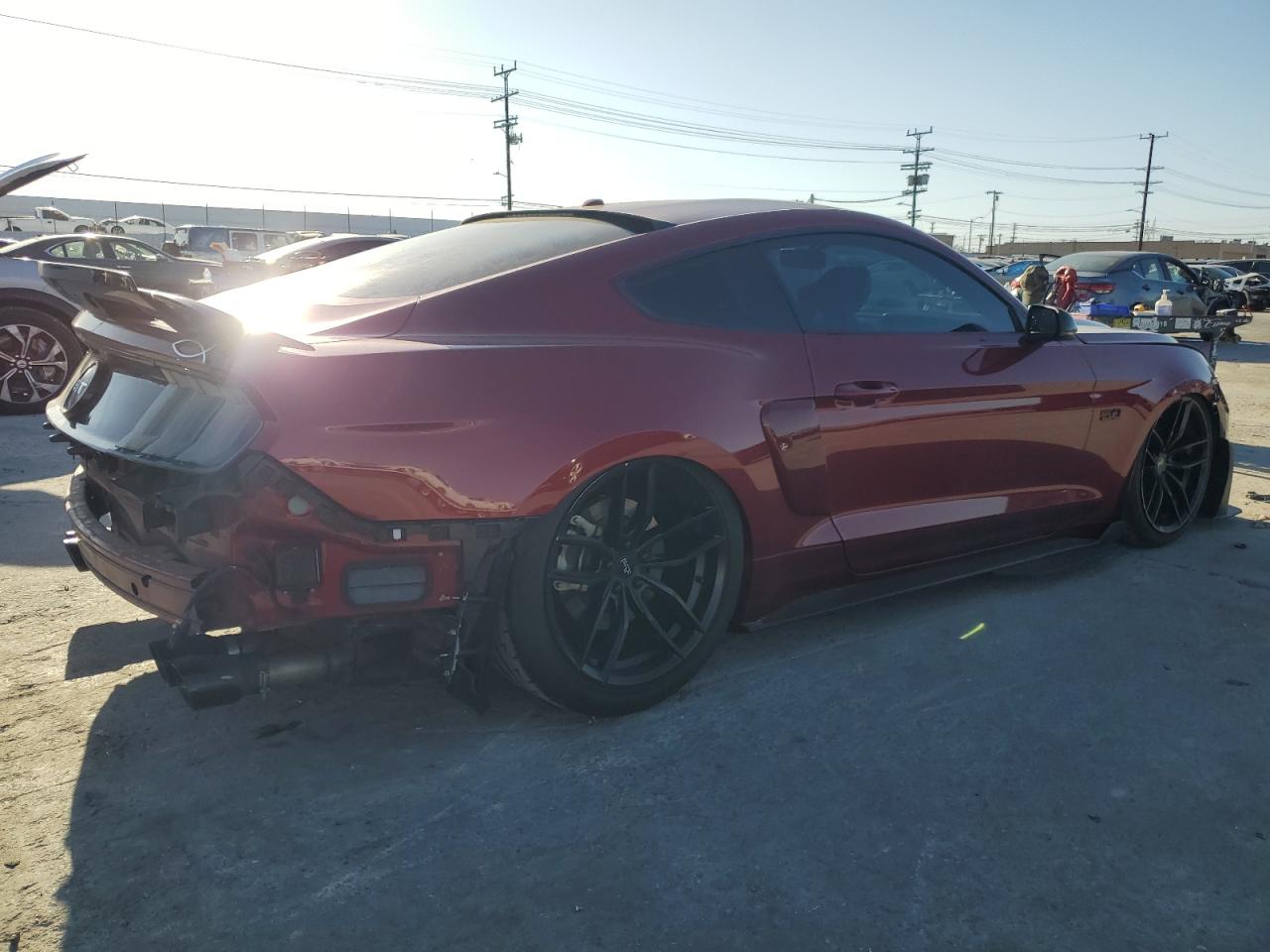 2016 Ford Mustang VIN 1FA6P8CF4G5299144 Copart auction photo, all over damage thumbnail 3