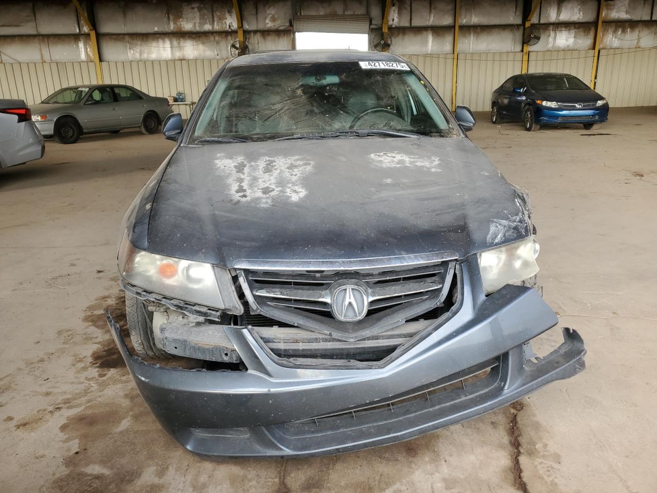 2005 Acura TSX VIN JH4CL96995C034344 Copart auction photo, front end damage thumbnail 5
