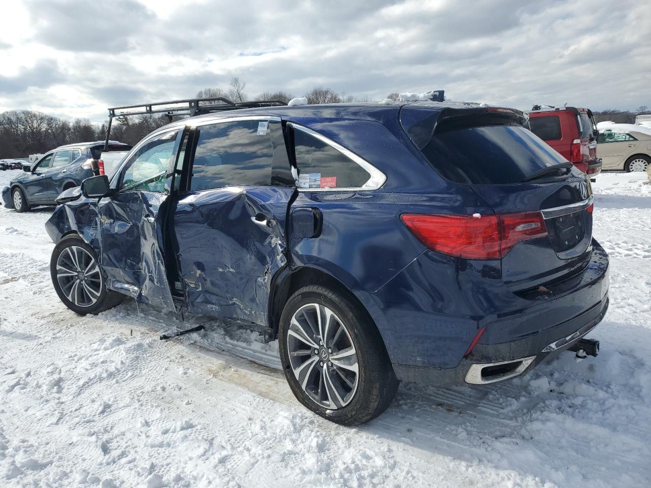 2020 Acura MDX VIN 5J8YD4H55LL010851 Copart auction photo, all over damage thumbnail 2