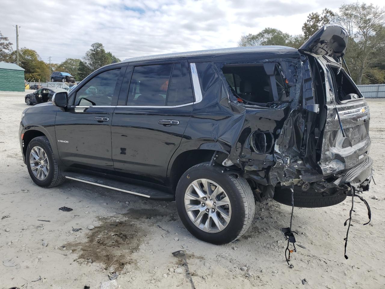 2023 Chevrolet Tahoe VIN 1GNSCSKD3PR543190 Copart auction photo, rear end / front end damage thumbnail 2