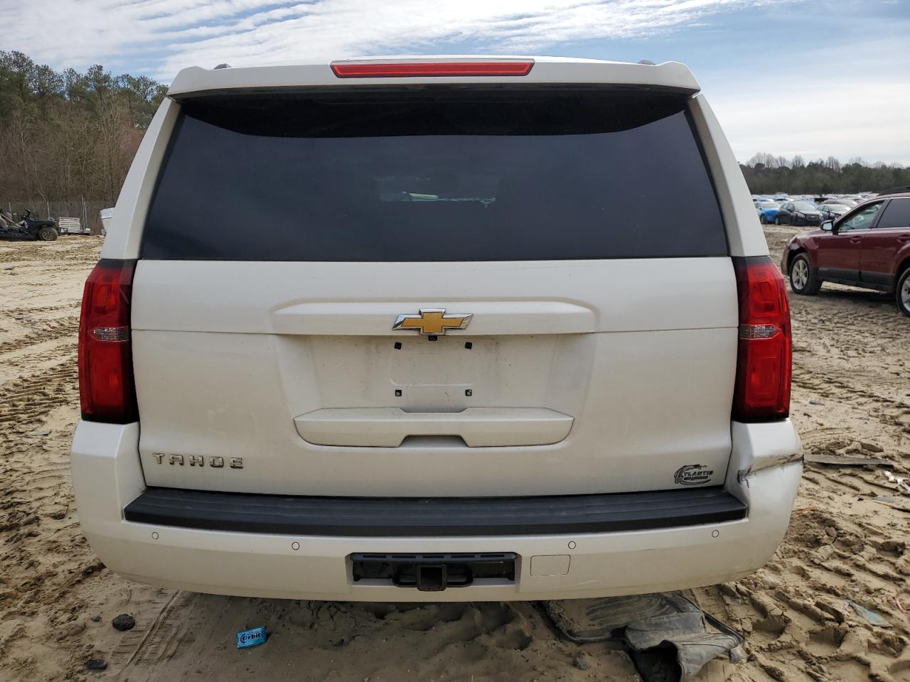2015 Chevrolet Tahoe VIN 1GNSKBKC8FR722480 Copart auction photo, front end damage thumbnail 6