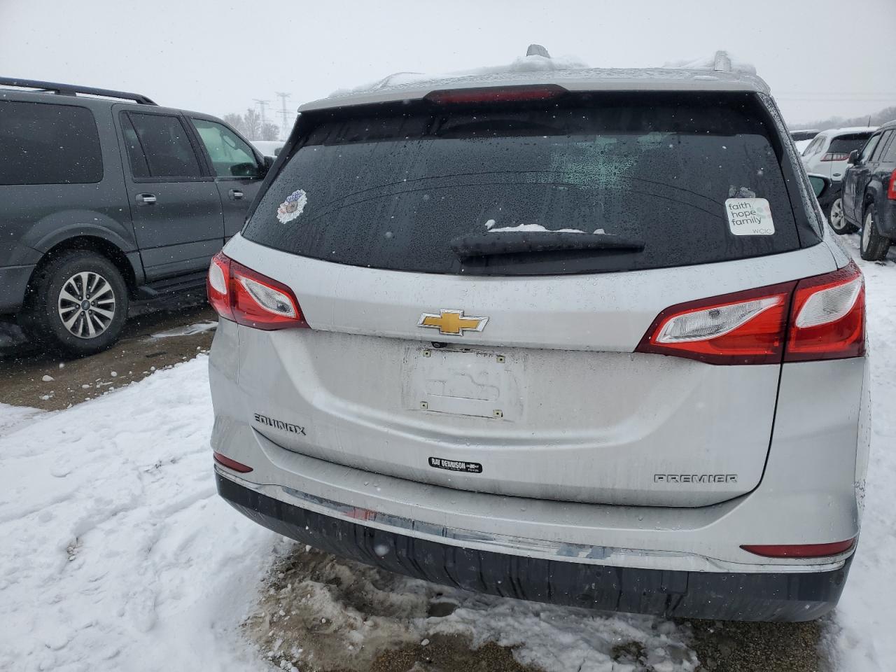 2021 Chevrolet Equinox VIN 3GNAXNEV4MS174919 Copart auction photo, all over damage thumbnail 6