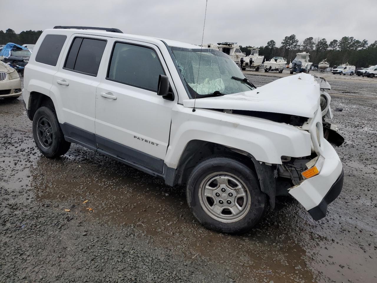 2012 Jeep Liberty (Patriot) VIN 1C4NJRBB5CD576542 Copart auction photo, front end / mechanical damage thumbnail 4
