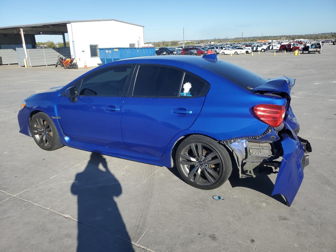 2015 Subaru WRX VIN JF1VA1A66F9834814 Copart auction photo, rear end damage thumbnail 2