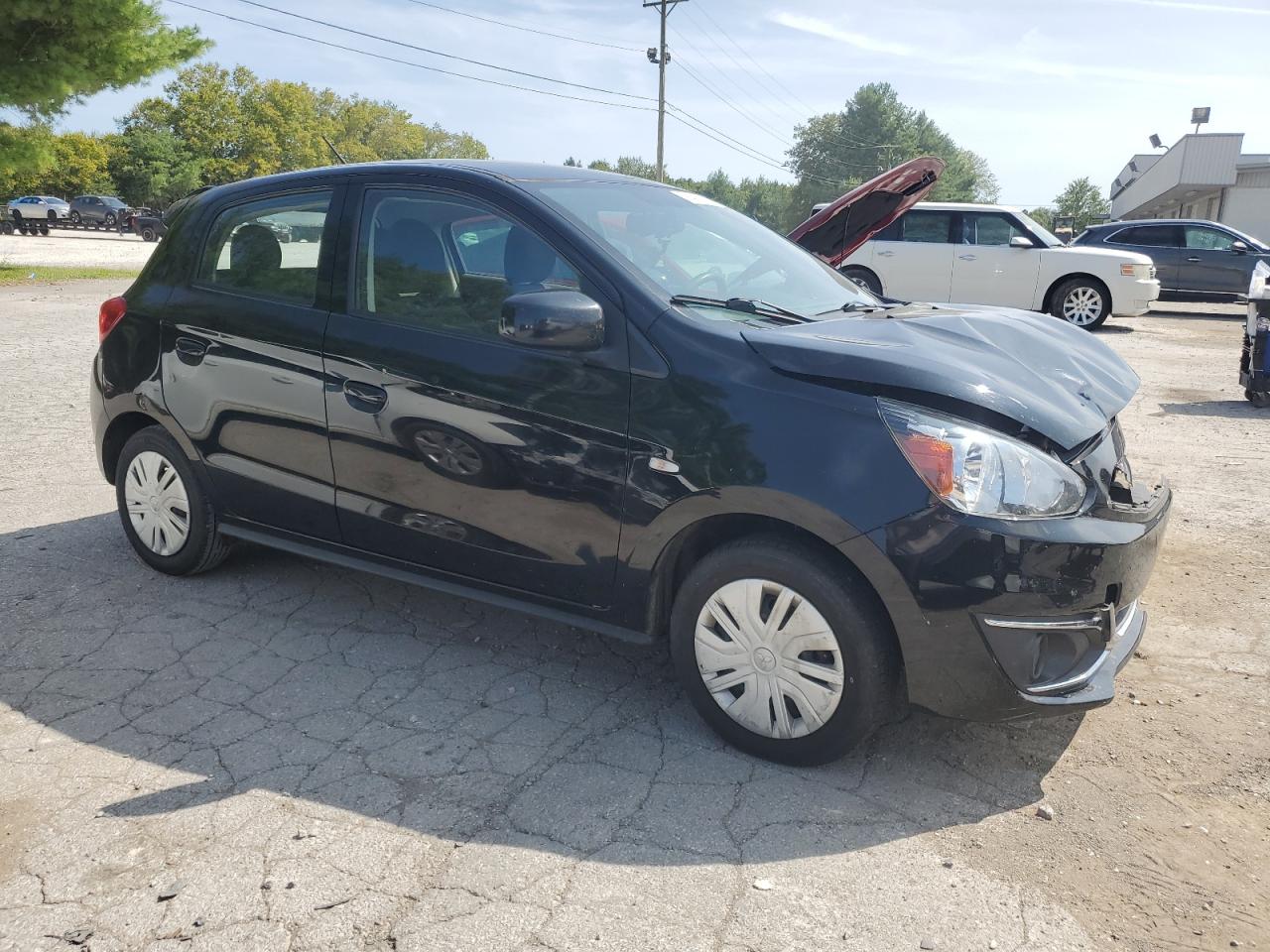 2019 Mitsubishi Mirage VIN ML32A3HJ0KH013861 Copart auction photo, front end damage thumbnail 4