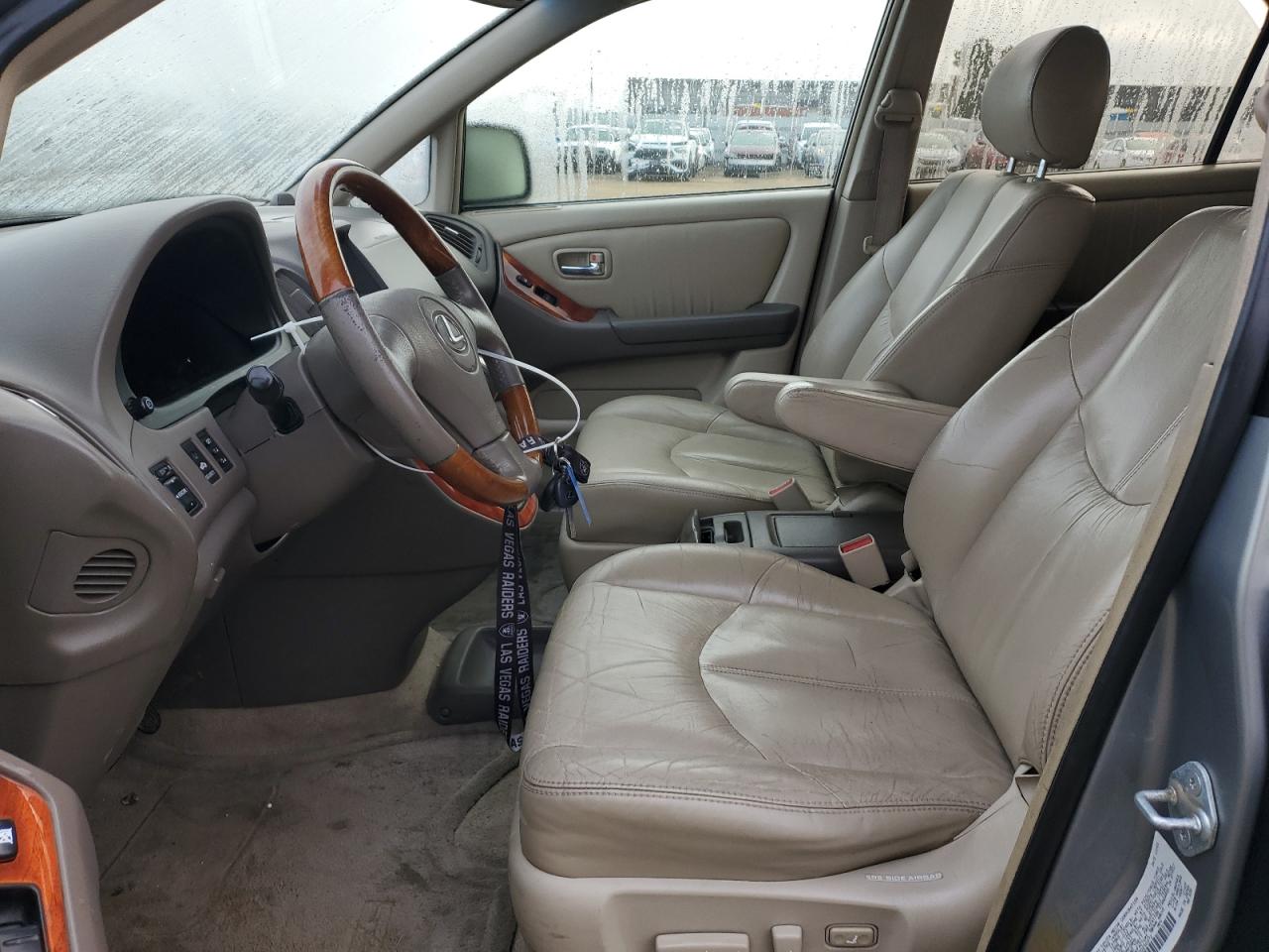 2002 Lexus RX VIN JTJHF10UX20250372 Copart auction photo, side / minor dent/scratches damage thumbnail 7