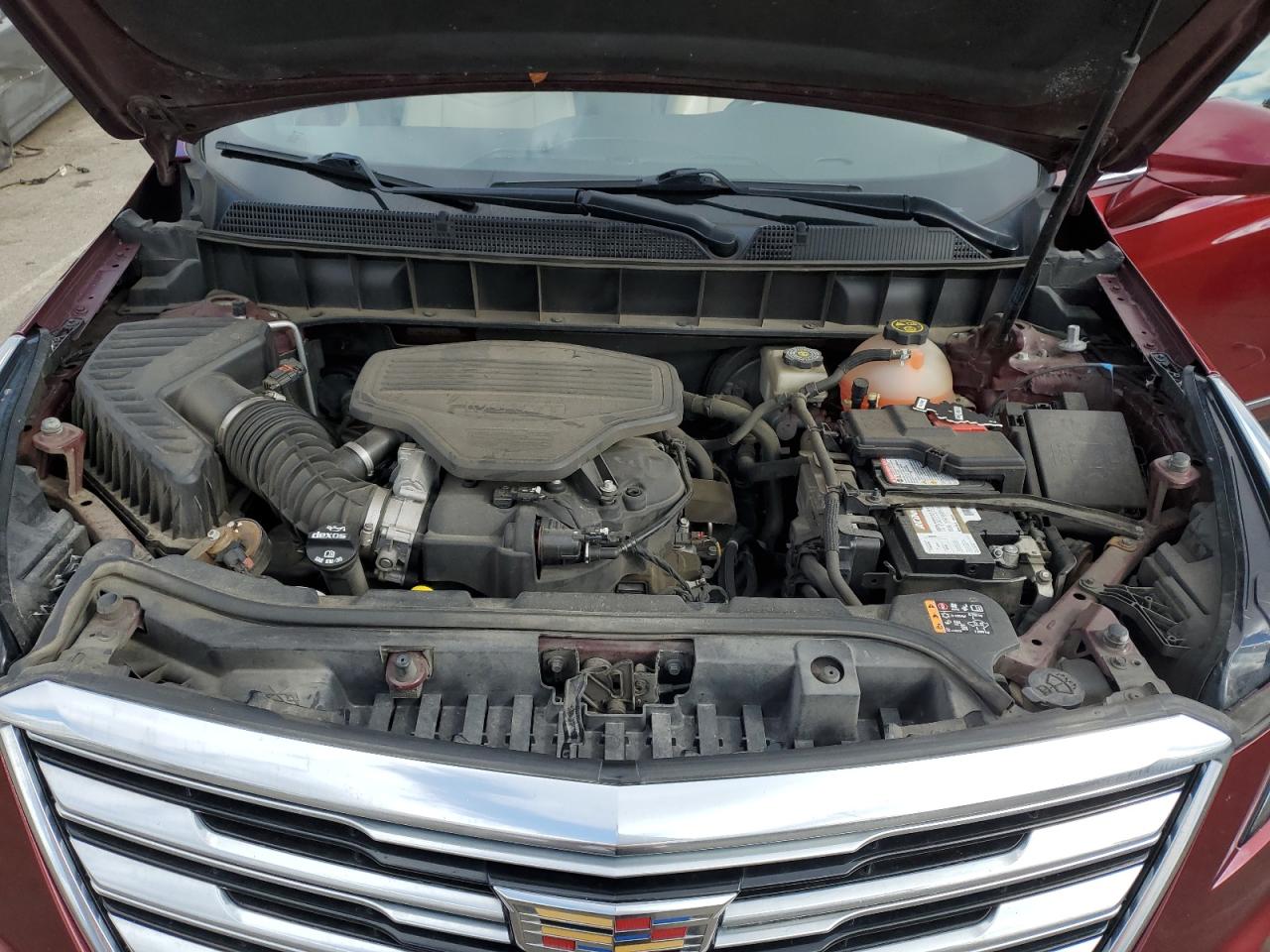 2017 Cadillac XT5 VIN 1GYKNDRS2HZ217122 Copart auction photo, rear end damage thumbnail 14