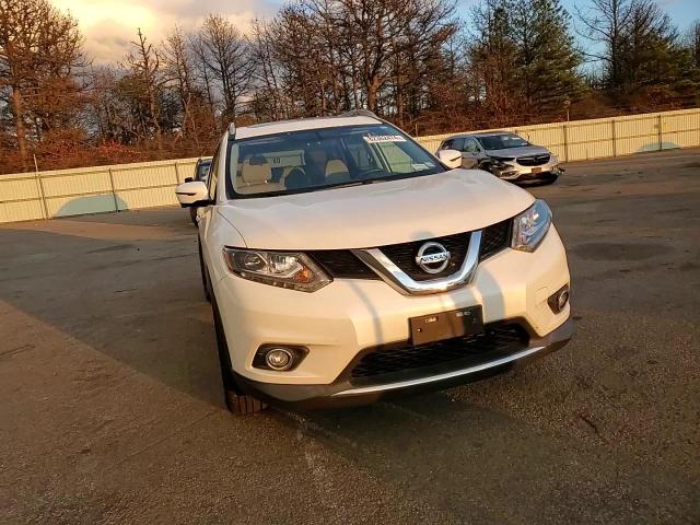 2016 Nissan Rogue VIN 5N1AT2MVXGC888239 Copart auction photo, rear end / side damage thumbnail 10