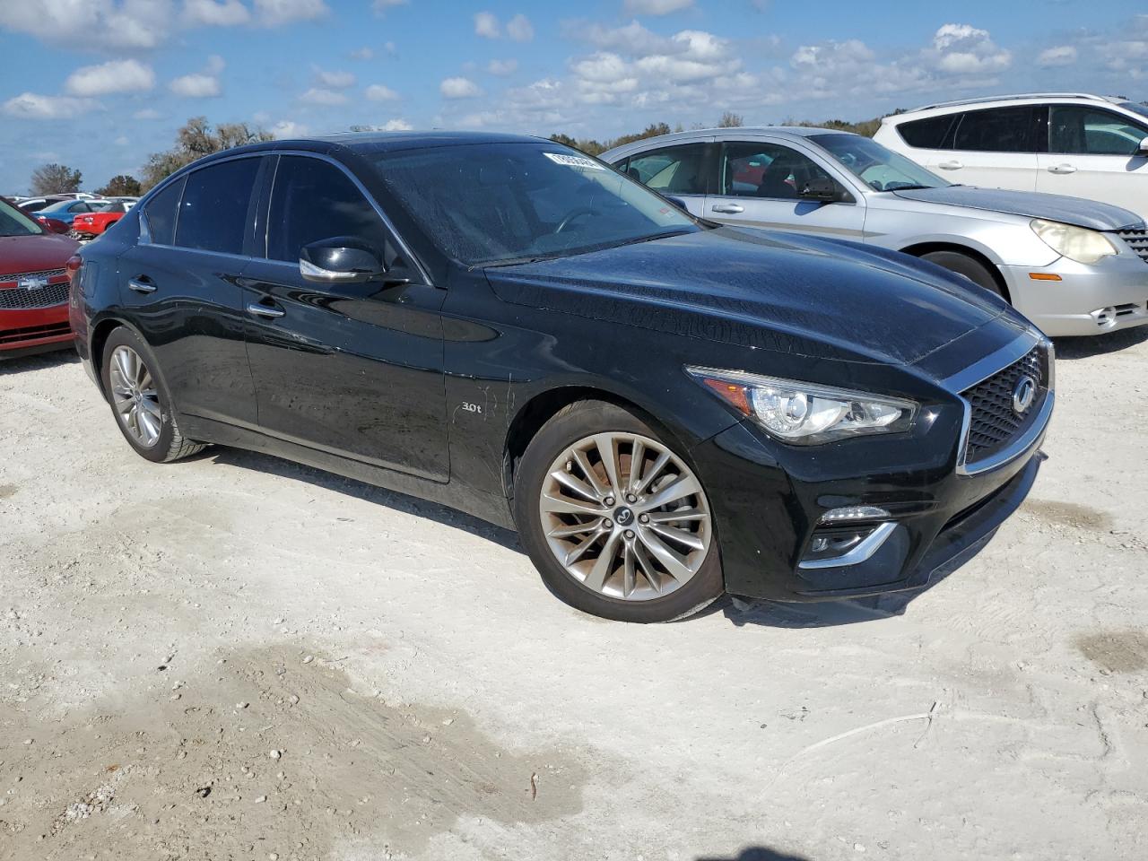 2018 Infiniti Q50 VIN JN1EV7AP5JM359031 Copart auction photo, water/flood damage thumbnail 4
