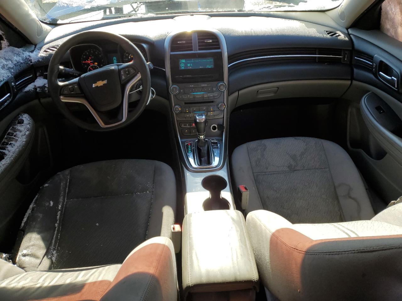 2013 Chevrolet Malibu VIN 1G11B5SA6DU136190 Copart auction photo, front end / side damage thumbnail 8