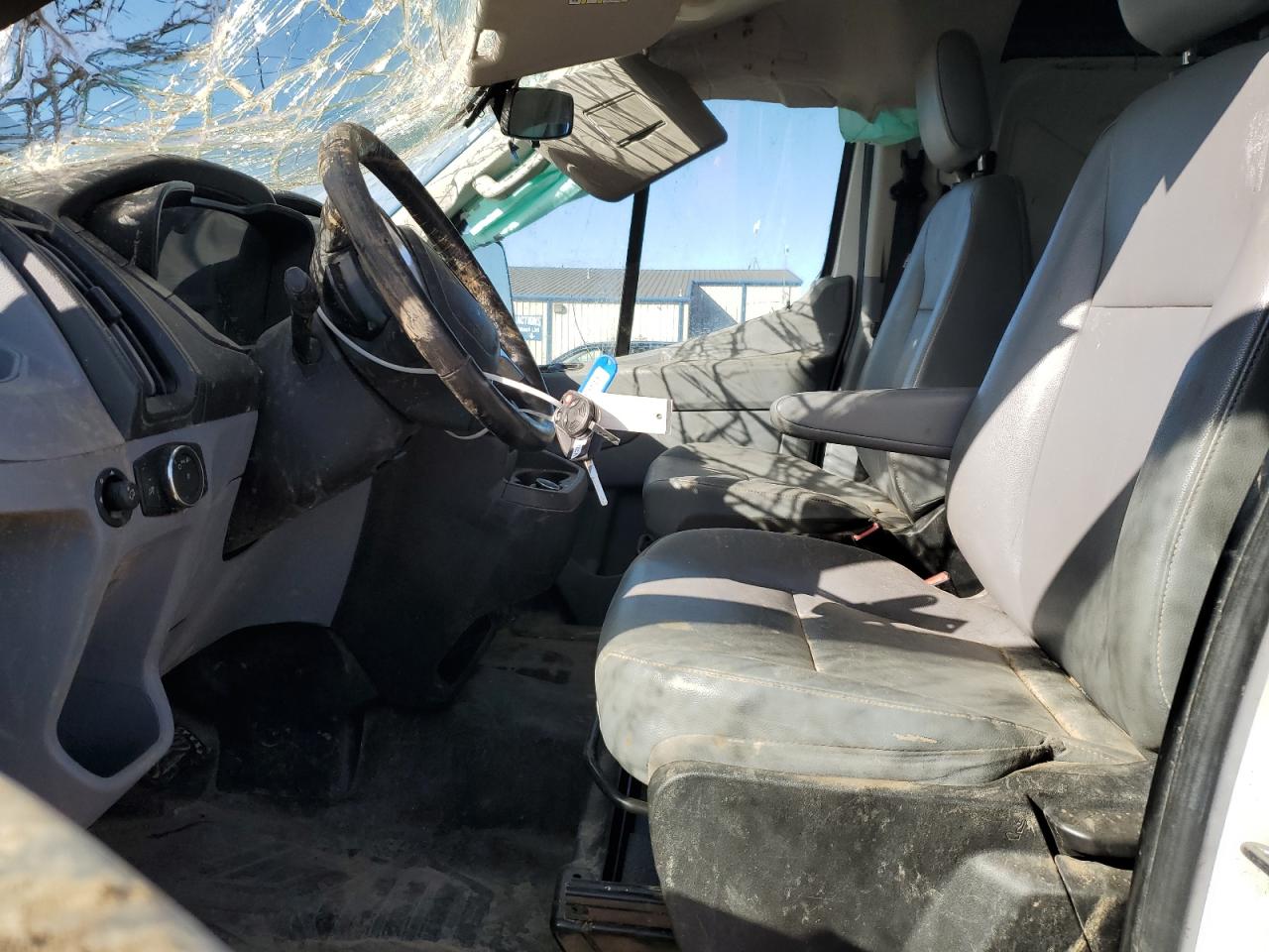 2017 Ford Transit VIN 1FTYE1YM2HKA13723 Copart auction photo, rollover damage thumbnail 7