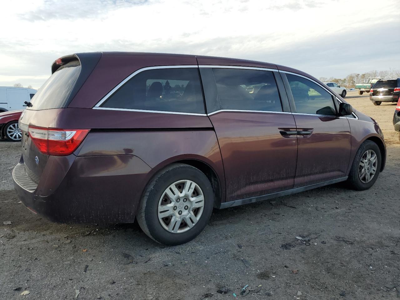 2012 Honda Odyssey VIN 5FNRL5H2XCB098624 Copart auction photo, mechanical damage thumbnail 3