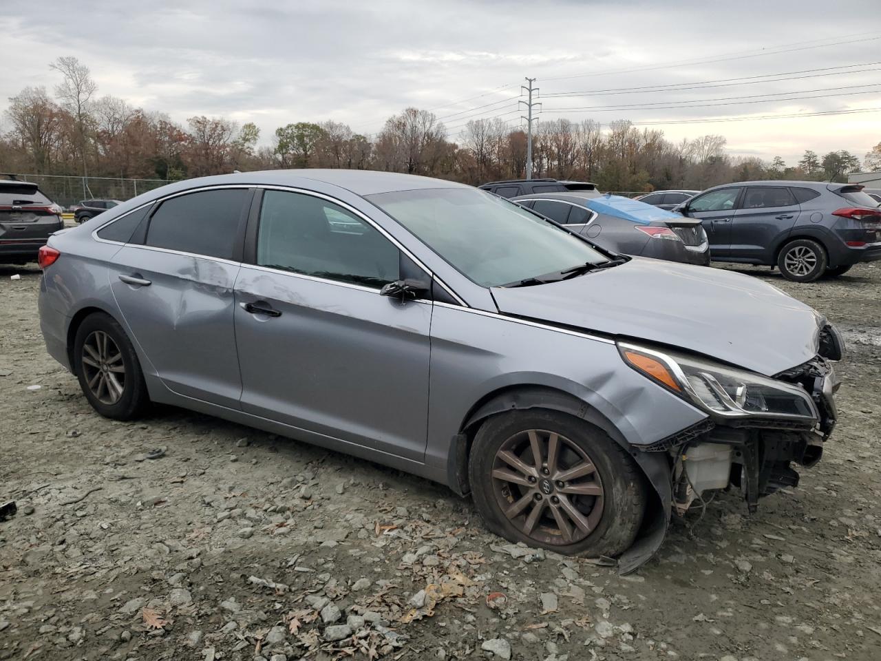 2015 Hyundai Sonata VIN 5NPE24AF4FH216116 Copart auction photo, all over / mechanical damage thumbnail 4