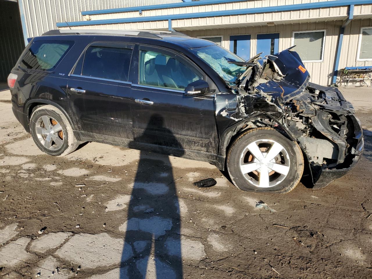 2012 GMC Acadia VIN 1GKKVSED3CJ208412 Copart auction photo, front end / side damage thumbnail 4