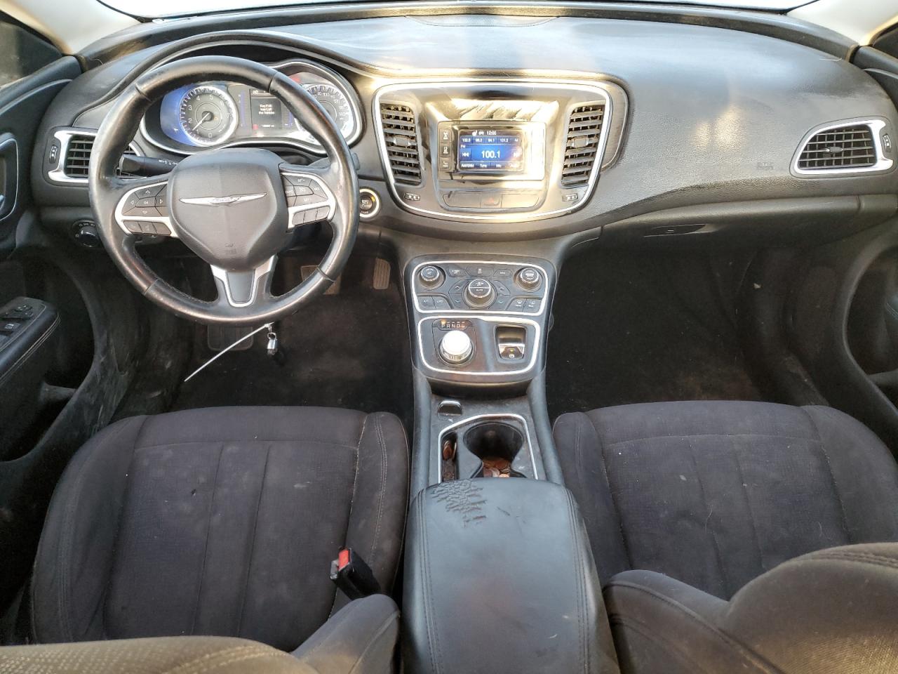2015 Chrysler 200 VIN 1C3CCCAB2FN652589 Copart auction photo, side damage thumbnail 8