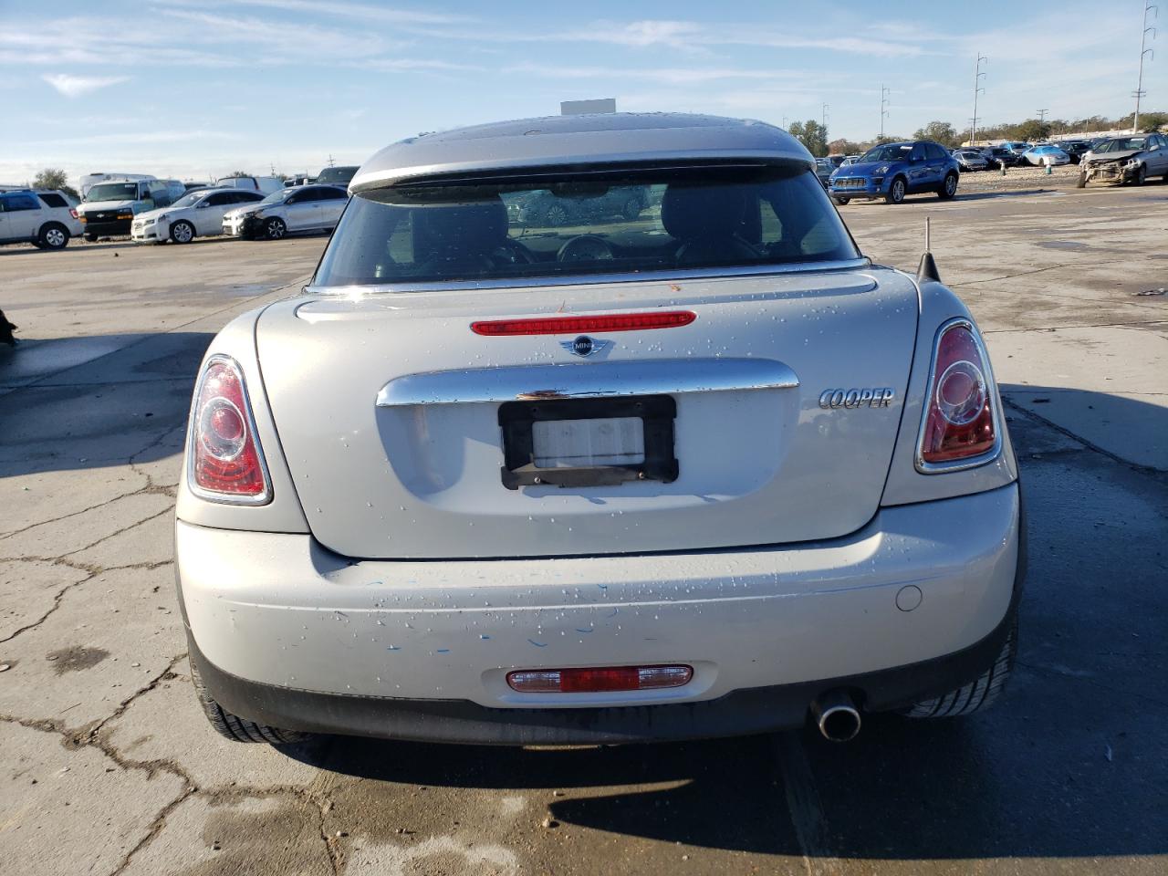 2012 MINI Cooper VIN WMWSX1C54CT300061 Copart auction photo, front end damage thumbnail 6