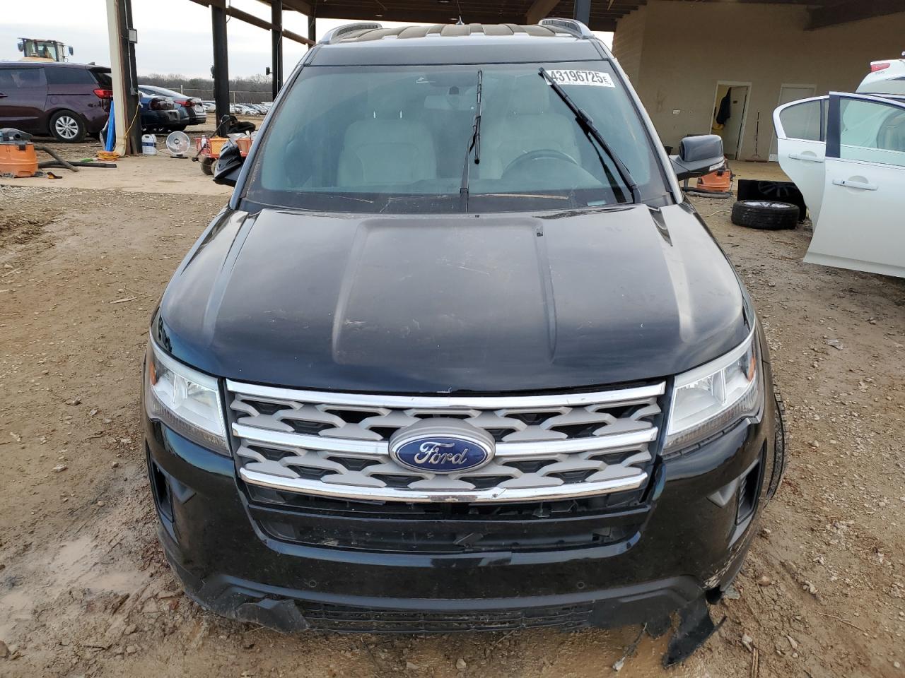 2018 Ford Explorer VIN 1FM5K7D89JGB84478 Copart auction photo, front end / undercarriage damage thumbnail 5