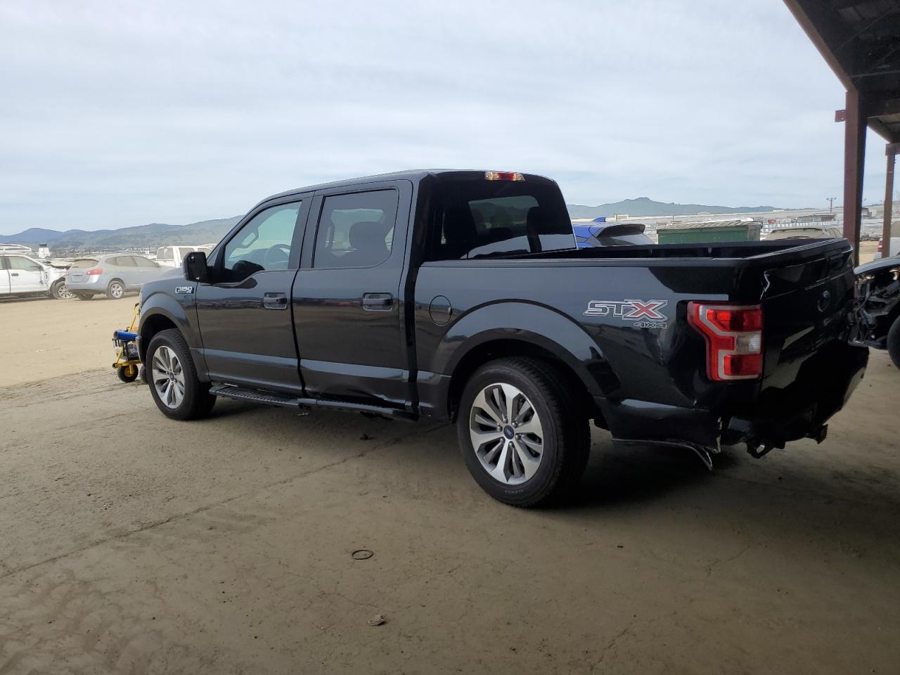 2018 Ford F-150 VIN 1FTEW1EP0JKD22580 Copart auction photo, rear end / side damage thumbnail 2