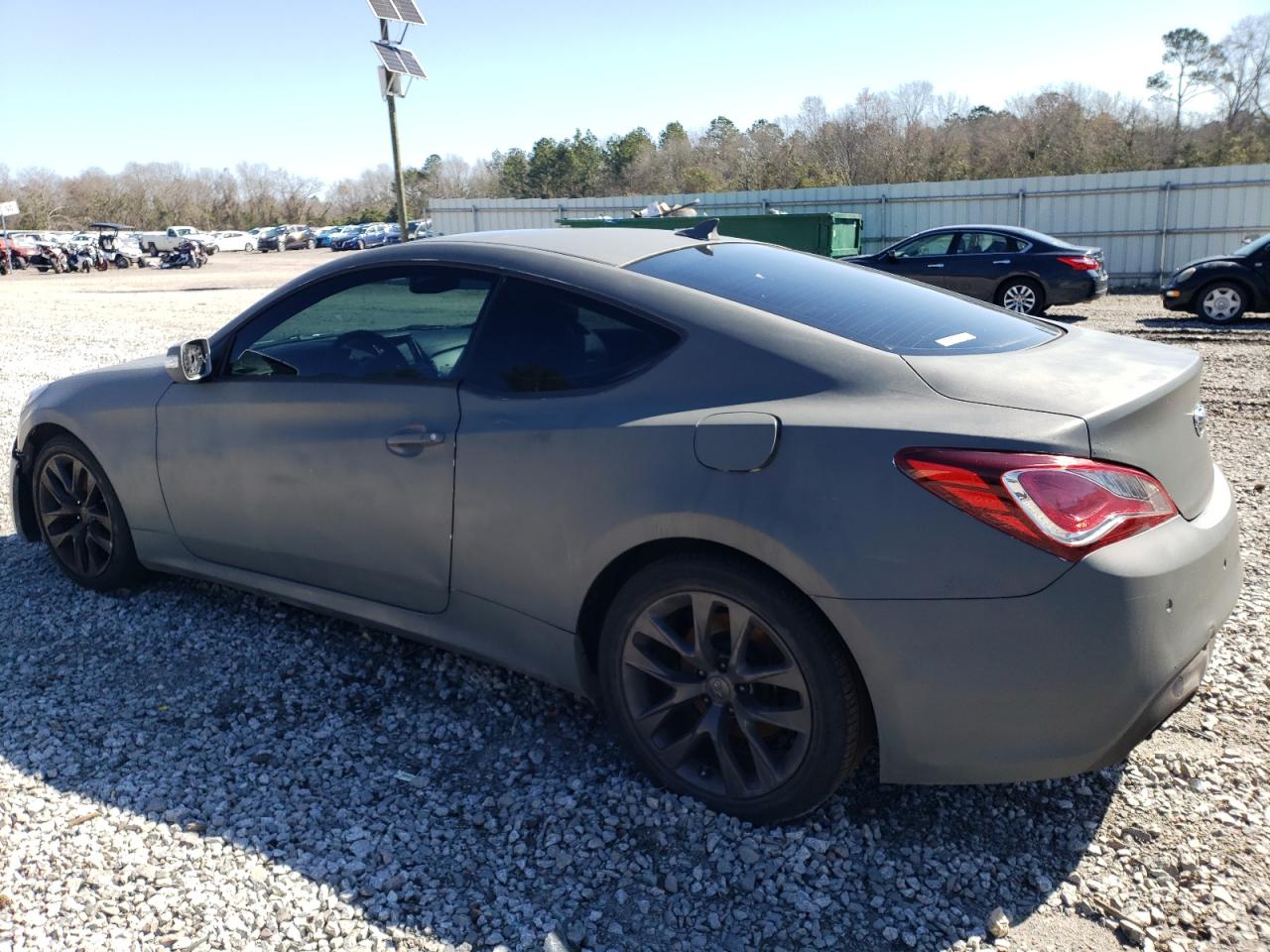 2013 Hyundai Genesis VIN KMHHU6KJ1DU107763 Copart auction photo, front end damage thumbnail 2