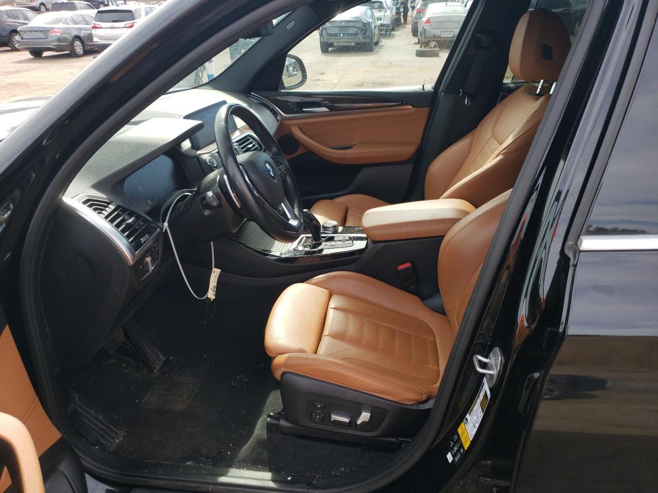 2021 BMW X3 VIN 5UXTY5C04M9E87057 Copart auction photo, front end / minor dent/scratches damage thumbnail 7