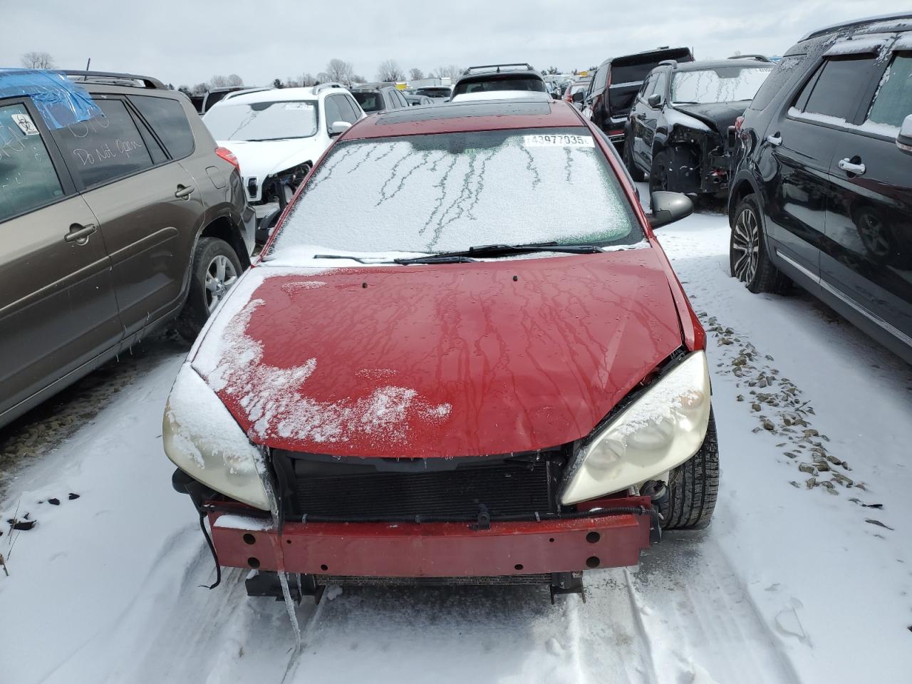 2006 Pontiac G6 VIN 1G2ZG558164267782 Copart auction photo, front end / side damage thumbnail 5