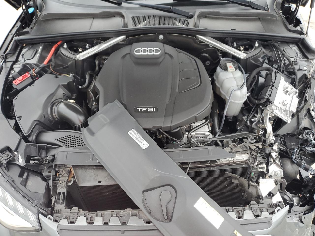 2020 Audi A4 VIN WAUENAF45LN010437 Copart auction photo, front end damage thumbnail 12